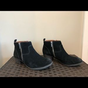 LUCKY BRAND black booties